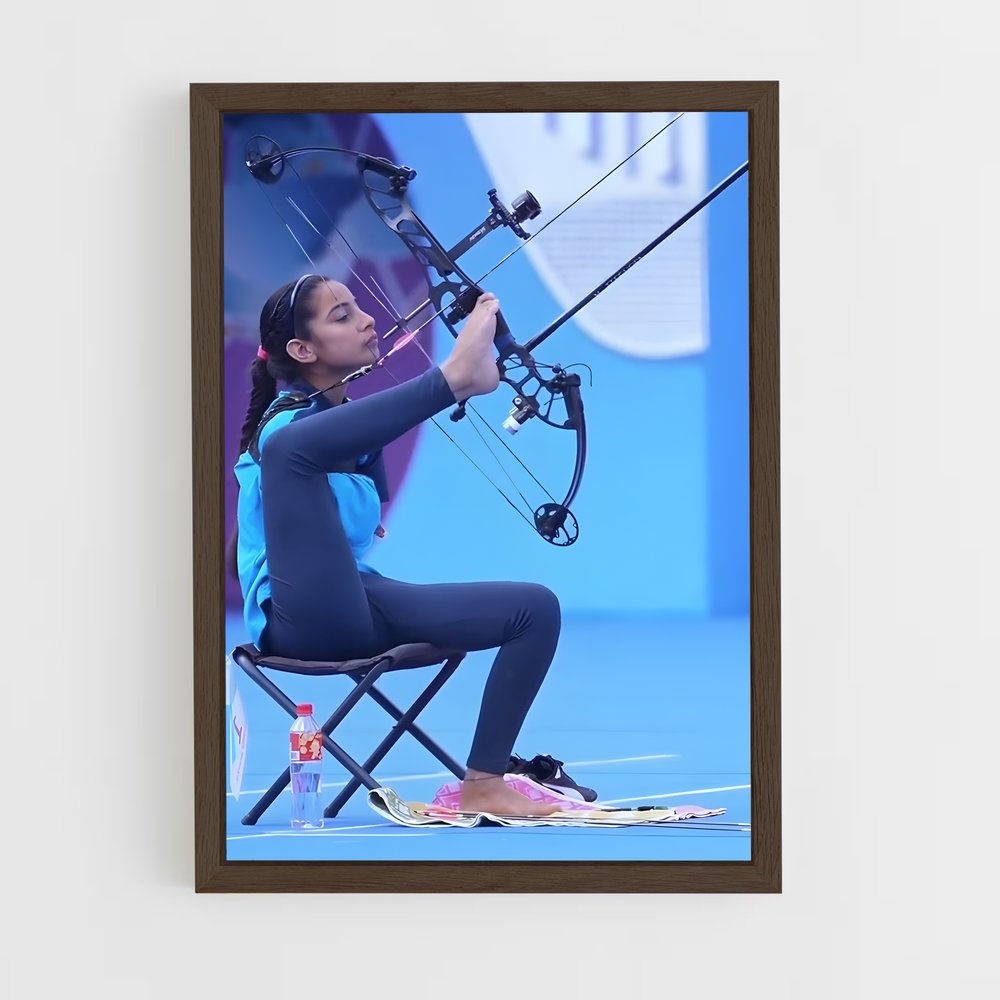 Poster Olympics archery – affiche Tir à l’arc (vue 5)